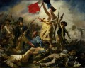 Liberty Leading the People 28th July 1830 Romantic Eugene Delacroix